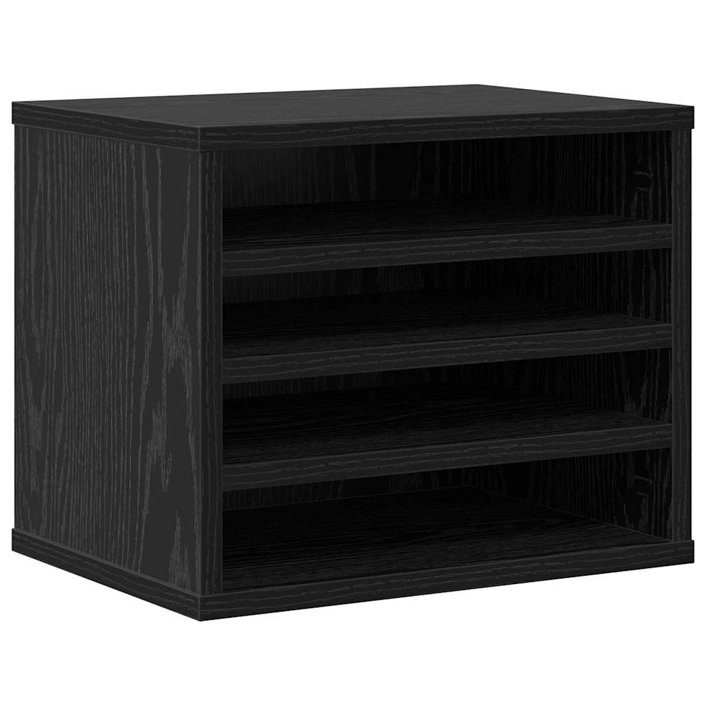 Bureau Organizer 36 X 26 X 29,5 Cm Bewerkt Hout
