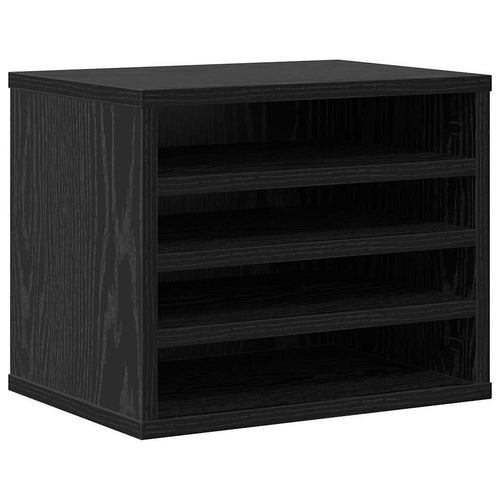 Bureau Organizer 36 X 26 X 29,5 Cm Bewerkt Hout